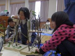 活動中の写真