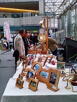 活動中の写真