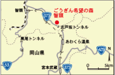 智頭・地図