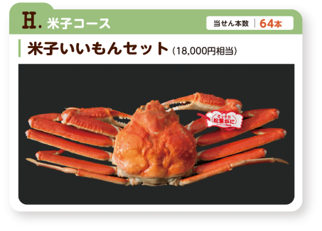 H.米子コース　米子いいもんセット