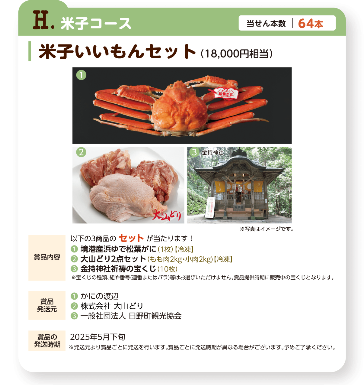 H.米子コース